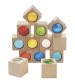 Blocuri de constructie caleidoscopice, Haba, 13 piese, 1-8 ani