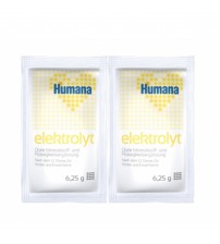 Saruri De Hidratare, Humana Elektrolyt Cu Banane, Folie Cu 2 Plicuri, 12 Luni+, 12.5 G