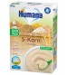 Cereale Humana ECO, 5 Cereale Fara Lapte, 200 G, 4 Luni+