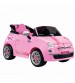 Fiat 500 Star, Peg Perego, Telecomanda, Pink