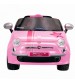 Fiat 500 Star, Peg Perego, Telecomanda, Pink
