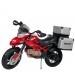 Motocicleta electrica Peg Perego Ducati Enduro, 12V, 3 ani +, Negru / Rosu