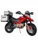 Motocicleta electrica Peg Perego Ducati Enduro, 12V, 3 ani +, Negru / Rosu