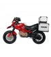 Motocicleta electrica Peg Perego Ducati Enduro, 12V, 3 ani +, Negru / Rosu