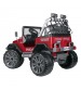 Masina electrica Peg Perego Gaucho Grande, 12V, 3 ani +, Rosu / Gri