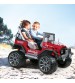 Masina electrica Peg Perego Gaucho Grande, 12V, 3 ani +, Rosu / Gri