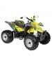 ATV Peg Perego Polaris Outlaw Citrus, 12V, 3 ani +, Galben / Gri