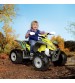 ATV Peg Perego Polaris Outlaw Citrus, 12V, 3 ani +, Galben / Gri