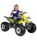 ATV Peg Perego Polaris Outlaw Citrus, 12V, 3 ani +, Galben / Gri