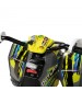 ATV Peg Perego Polaris Outlaw Citrus, 12V, 3 ani +, Galben / Gri