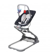Sezlong 3 in 1 Aproape de mine Negru, Tiny Love