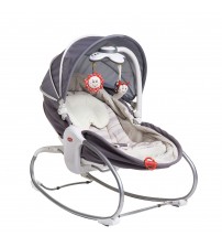 Sezlong 3 in 1 Rocker Napper Gri-Bej, Tiny Love