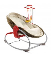 Sezlong 3 in 1 Rocker Napper Maro-Bej, Tiny Love