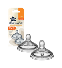 Tetina Cu Flux Rapid, Tommee Tippee, 2 buc