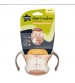 Cana de tranzitie Tommee Tippee portocaliu, tetina asemanatoare sanului si duza de baut din silicon moale, manere detasabile, usor de prins, capac etans, 150 ml, 4-7 luni, portocaliu.