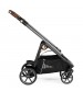 Carucior 3 in 1 Peg Perego Veloce, Lounge,  0 - 22 kg, 500, Negru/Gri