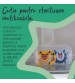 Tommee Tippee Suzeta Fun albastru/galben, design ortodontic simetric, fara BPA, include cutie de sterilizare, 6-18 luni, 2 buc.