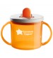 Cana Tommee Tippee First Cup, 190 ml, 4 luni +, Portocalie
