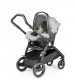 Carucior 3in1 Peg Perego Book Smart Primoviaggio SL, 0-22 kg, Vapor, Gri / Negru *