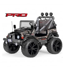 Masina electrica Peg Perego Gaucho Pro Realtree, 24V, 6 ani+, gri