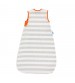 Sac de dormit, Dungi orizontale Gri, 0-6 luni, 0.5 tog, Gro