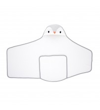 Prosop de infasat dupa baie, Pinguinul Poppy, 0 - 6 luni, Gro