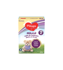 Lapte praf Milupa Milumil 2, 600g, 6-9 luni