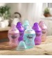 Set biberoane  ONL Fete Tommee Tippee 260 ml, 6 buc, 0luni+,  Multicolor