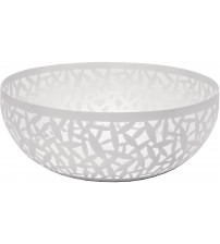 Fructiera din otel "Cactus", 29 cm diametru, alb, Alessi