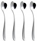 Set 4 lingurite inghetata, otel inoxidabil, "Big Love", Alessi