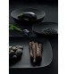 Bol din otel cu pereti dubli negru, "Double", Alessi