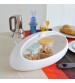 Cos pentru paine din rasina termoplastica "Gnam", alb, Alessi