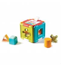 Jucarie educativa Puzzle si sortare Tiny Love, 6 luni+, Multicolor