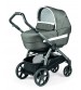 Carucior 3 in 1 Peg Perego Book, Lounge,  0 - 22 kg, City Grey, Gri / Alb