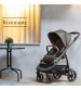 Carucior 3 in 1 Peg Perego Veloce, SLK, 0 - 22 kg, 500, Negru/Gri