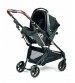 Carucior 3 in 1 Peg Perego Vivace, SLK, 0 - 22 kg, 500, Negru/Gri