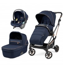 Carucior 3 in 1 Peg Perego Vivace, Lounge, Pagoda, 0 - 22 kg, Blue Shine