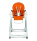 Scaun de masa Prima Pappa Zero, Peg Perego, Follow me, Arancia