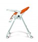 Scaun de masa Prima Pappa Zero, Peg Perego, Follow me, Arancia