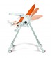 Scaun de masa Prima Pappa Zero, Peg Perego, Follow me, Arancia