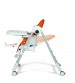 Scaun de masa Prima Pappa Zero, Peg Perego, Follow me, Arancia