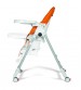 Scaun de masa Prima Pappa Zero, Peg Perego, Follow me, Arancia