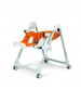 Scaun de masa Prima Pappa Zero, Peg Perego, Follow me, Arancia