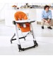Scaun De Masa, Peg Perego, Siesta 2 in 1 Follow Me Arancia