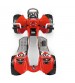 ATV Peg Perego Polaris Outlaw 330 W, 12V, 3 ani+, Negru / Rosu