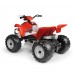 ATV Peg Perego Polaris Outlaw 330 W, 12V, 3 ani+, Negru / Rosu