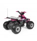 ATV Peg Perego Corral T-Rex, 330W, 12V, 3 ani +, Roz/ Negru