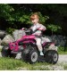 ATV Peg Perego Corral T-Rex, 330W, 12V, 3 ani +, Roz/ Negru
