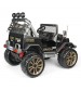 Masina Peg Perego Gaucho XP, 24V, 3 ani +, Negru/Maro