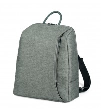 Rucsac Peg Perego City Grey, Gri / Alb
